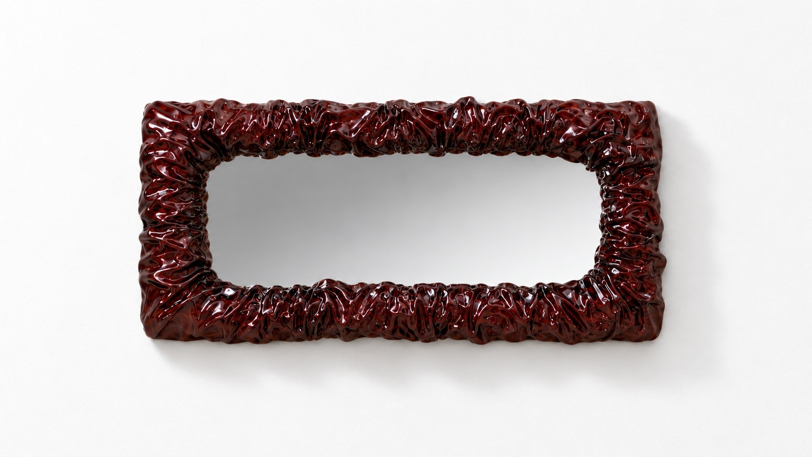 Sura Mirror, Chocolate Brown