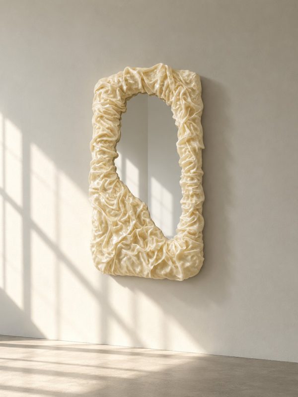 Sura Mirror, White