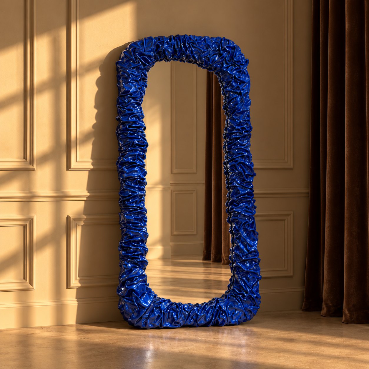 Sura Mirror, Blue