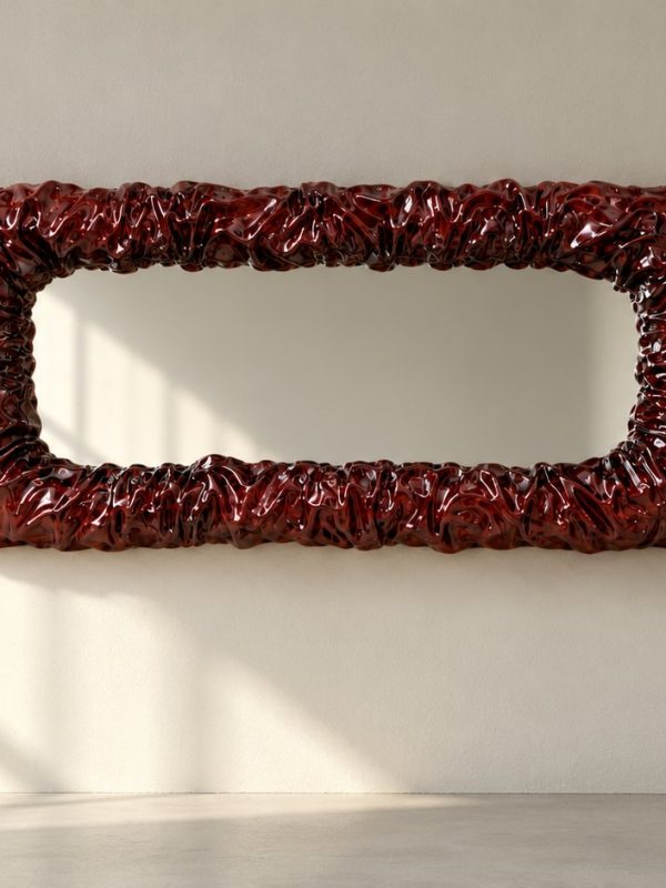 Sura Mirror, Chocolate Brown